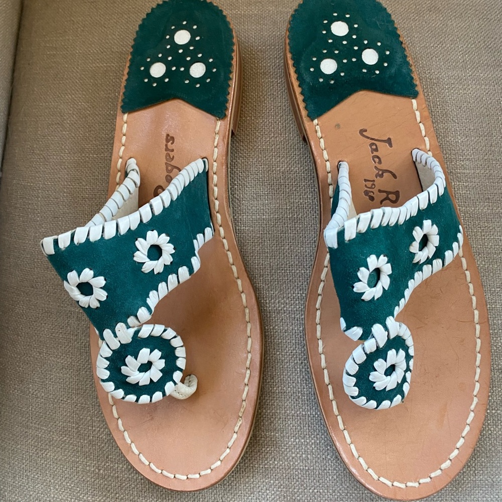 Jack Rogers Women's Green Sandals